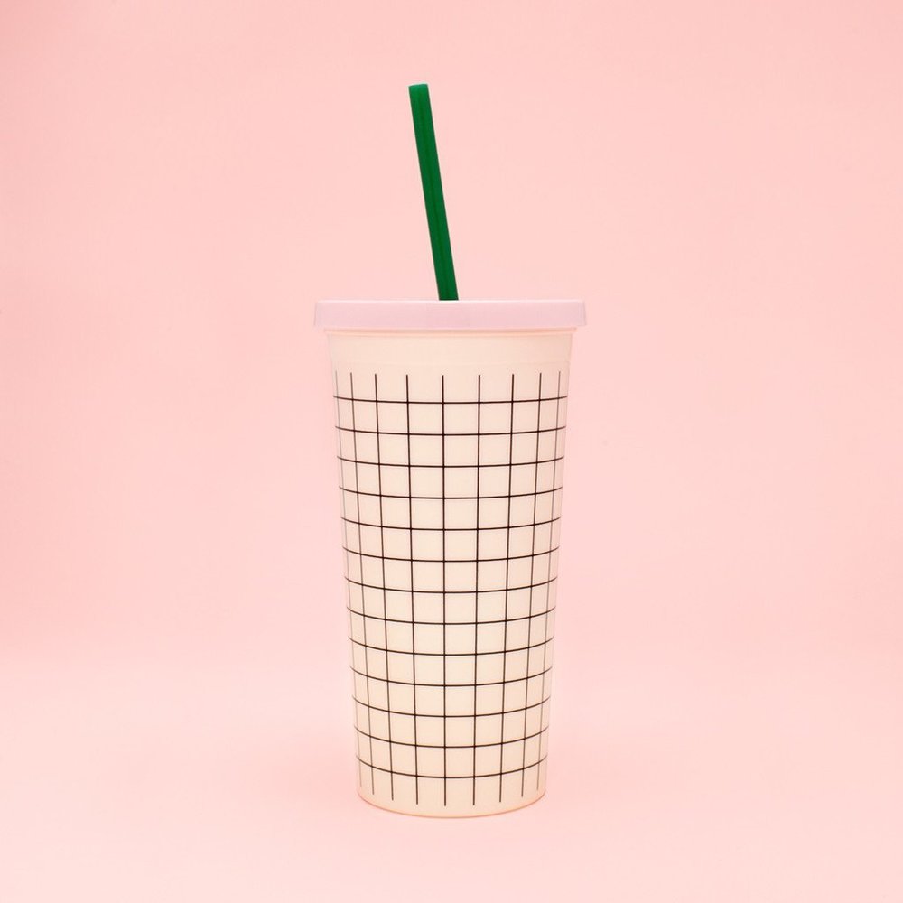 Ban.do Sip Sip Tumbler With Straw